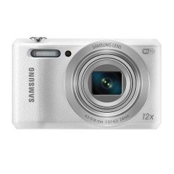 Samsung WB35F 16.2MP Smart WiFi & NFC Digital Camera with 12x Optical Zoom and 2.7″ LCD (White)