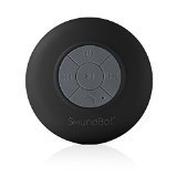SoundBot SB510 HD Water Resistant Bluetooth 3.0 Shower Speaker, Handsfree Portable Speakerphone with Built-in Mic