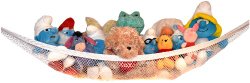 Stuffed Animal Hammock and Toy Storage Net by Kidde Time. High Quality Organizing Solution.