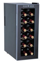 Sunpentown WC-1271 ThermoElectric 12-Bottle Slim Wine Cooler