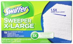 Swiffer Sweeper X-Large Dry Sweeping Cloth Refills Unscented