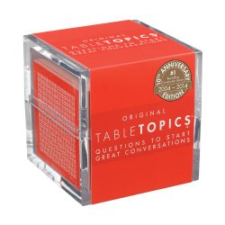 TABLETOPICS Original – 10th Anniversary Edition: Questions to Start Great Conversations