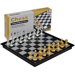 Travel Magnetic Chess Set – 9.7″‘