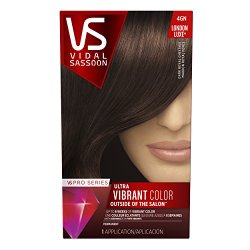 Vidal Sassoon  Pro Series London Luxe Hair Color Kit, 4GN Dark Royal Chestnut