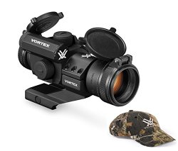 Vortex Optics StrikeFire 2 Red/Green Dot Sight with Cantilever Mount (SF-RG-501) and FREE Vortex Hat