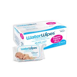 WaterWipes Super Value Box Baby Wipes, 9 packs of 60 Count | 540 baby wipes