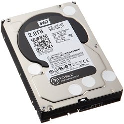 WD Black 2TB Performance Desktop Hard Drive: 3.5-inch, SATA 6 Gb/s, 7200 RPM, 64MB Cache WD2003FZEX