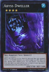 Yu-Gi-Oh! – Abyss Dweller (THSF-EN047) – The Secret Forces – 1st Edition – Super Rare