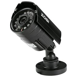 ZOSI HD 700TVL 24 IR-LEDs CCTV Camera Home Security Day/Night Waterproof Camera