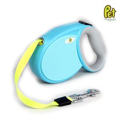Rated Retractable Dog Leash Ergonomic Design with Smooth Leash Retraction