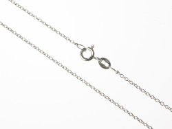 1mm thick solid sterling silver 925 stamped Italian designer TRACE chain necklace chocker bracelet anklet