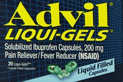 Advil Fast and Effective Pain Relief Liquigels, 20 Count