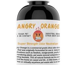 Angry Orange Pet Odor Eliminator 8 oz. bottle- Industrial Strength Pet Odor Remover