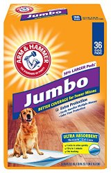 Arm & Hammer Floor Protection Extra large Pads, 36-Count