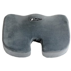 Aylio Coccyx Orthopedic Comfort Foam Seat Cushion (Gray)
