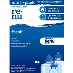 Bausch + Lomb Renu Multi-purpose solution – 2 x 16 fl. oz. bottles + 1 2 fl. oz bottle