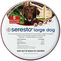 Bayer Seresto Flea and Tick Collar, Large Dog