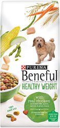 Beneful Dry Dog Food, Healthy Weight with Real Chicken, 15.5-Pound Bag, Pack of 1