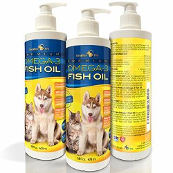 Best Liquid Omega 3 Fish Oil for Dogs and Cats