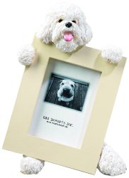 Bichon Frise Dog 2.5” x 3.5” Photo Frame