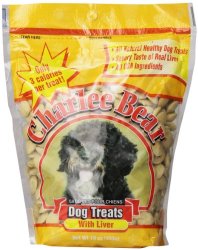 Charlee Bear Dog Treat, 16-Ounce, Liver