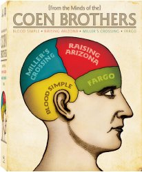 Coen Brothers Collection (Blood Simple/Fargo/Miller’s Crossing/Raising Arizona) [Blu-ray]