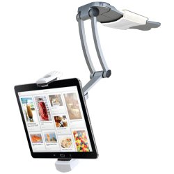 CTA Digital 2-In-1 Kitchen Mount Stand for iPad Air/iPad mini and All Tablets (PAD-KMS)