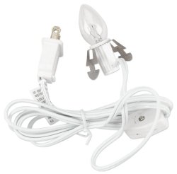 Darice 6402 Accessory Cord with 1 Lights, 6-Feet, White