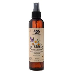 De-stress Lavender & Chamomile Aromatherapy Freshening & Shining Spray For Pets