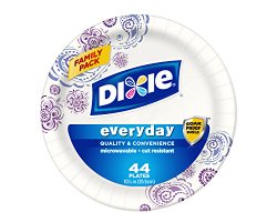 Dixie HD Paper Plates, 10 1/16 Inches, 220 Count (Packaging May Vary)
