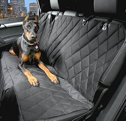 Dog Seat Cover For Cars With The Best Nonslip Backing and Waterproof Material  Universal Fit