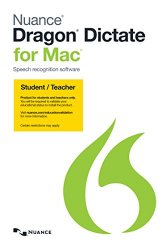 Dragon Dictate for Mac 4.0, Student/Teacher Edition [Download]