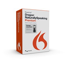Dragon NaturallySpeaking Premium 13 with Digital Recorder (Mobile), English