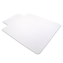 Floortex Ultimat Polycarbonate Chair Mat for Low/Medium Pile Carpets Up To 1/2 Inch Thick