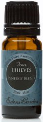 Four Thieves Synergy Blend Essential Oil- 10 ml (Comparable to Young Living’s Thieves & DoTerra’s ON GUARD blend)