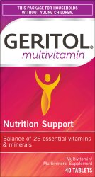 Geritol Complete Tablets, 40 Count
