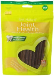 Get Naked Joint Health Dental Chew Sticks for Adult Dogs, Small/6.2-Ounce, 18 sticks/Pack
