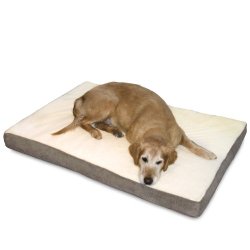 Happy Hounds Oscar Orthopedic Dog Bed, Medium 30 by 42-Inch, Birch