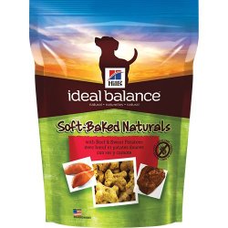 Hills Ideal Balance Soft-Baked Naturals with Beef and Sweet Potatoes Dog Treat, NET WT 8 oz