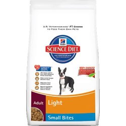 Hill’s Science Diet Adult Light Small Bites Dry Dog Food, 17.5-Pound Bag
