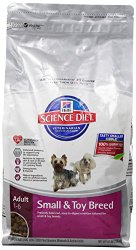 Hill’s Science Diet Adult Small and Toy Breed Dry Dog Food, 4.5-Pound Bag