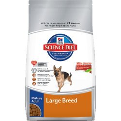 Hill’s Science Diet Mature Adult Large Breed Dry Dog Food Bag, 33-Pound, Large