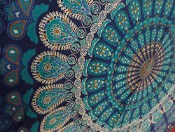 Hippie Mandala Tapestry, Hippie Tapestries, Wall Tapestries, Tapestry Wall Hanging, Indian Tapestry, Bohemian Bedding Psychedelic tapestry Size 60 x 85 Inch’s