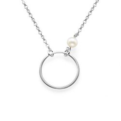 Karma Necklace in Sterling Silver!