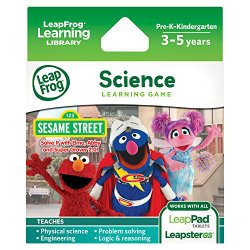 LeapFrog Learning Game: Sesame Street Solve it with Elmo (for LeapPad Tablets and LeapsterGS)
