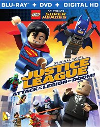 LEGO DC Super Heroes: Justice League(Blu-Ray + DVD + Digital HD UltraViolet Combo Pack)