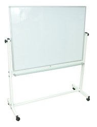 Luxor L340 Double Sided Magnetic White Board 48″ W x 36″ H