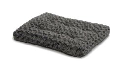 Midwest Quiet Time Pet Bed Deluxe Gray Ombre Swirl 35″ x 23″