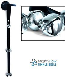 Mighty Paw Tinkle Bells, Premium Quality Dog Doorbells, Housetraining Doggy Door Bells for Potty Training