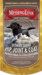 Missing Link Ultimate Hip, Joint & Coat Dog Supplement, 1 LB